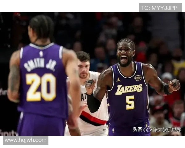 湖人123-115开拓者4利好！艾顿制霸内线，2将证明价值，八村太稳